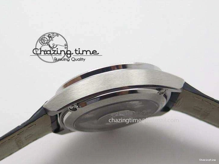 0721 Globemaster Master Chronometer SS V6F Best Edition White Dial On Black Leather Strap A FastDry 8269